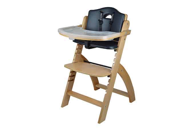 Abiie adjustable highchair in natural