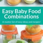 baby food combinations pin 1
