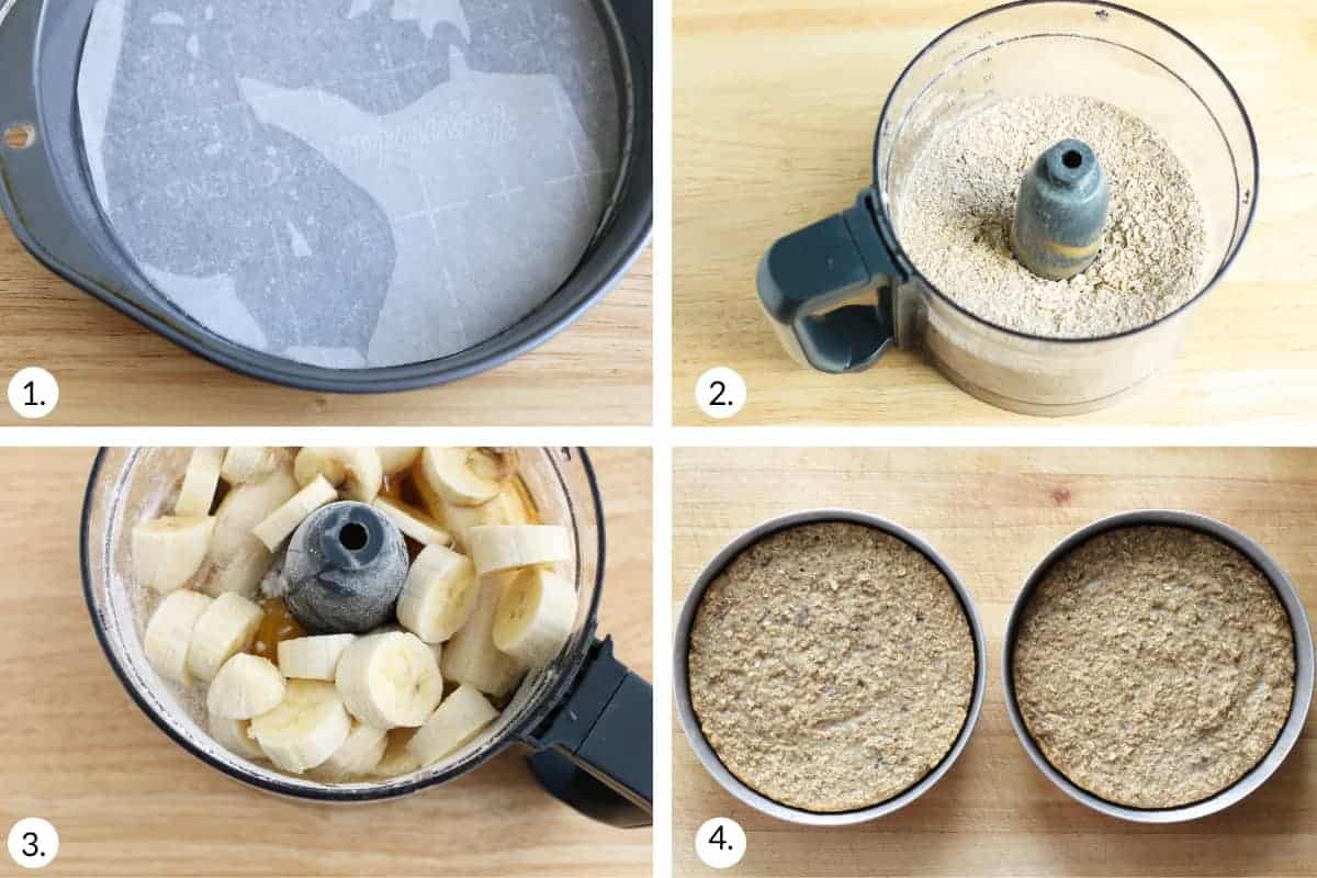 how to make banana cake step by step prcess