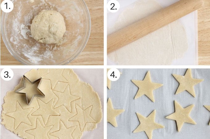how to make healthy sugar cookies step by step