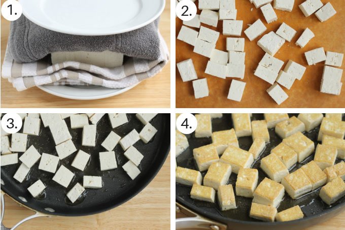how to make sesame tofu step by step