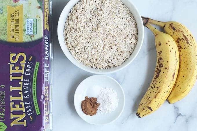 ingredients-in-healthy-banana-cookies-on-counter