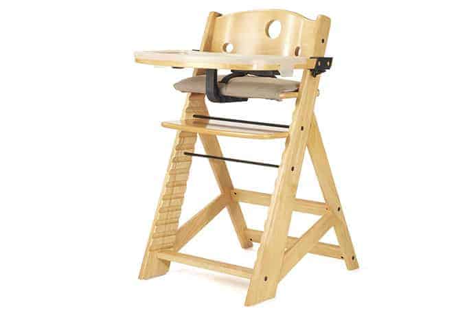 Keekaroo Height Right highchair in natural