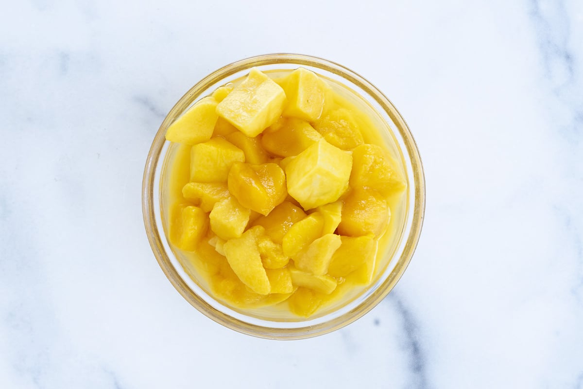 thawed frozen diced mango