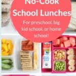no cook school lunch pin 1