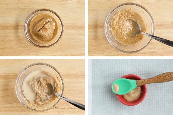 how to make peanut butter baby food