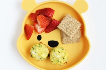 zucchini-egg-cups-on-pooh-plate